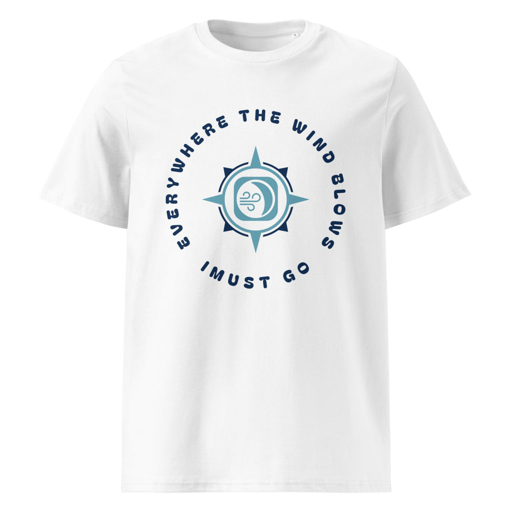T-Shirt Kitesurf Everywhere the Wind Blows Front
