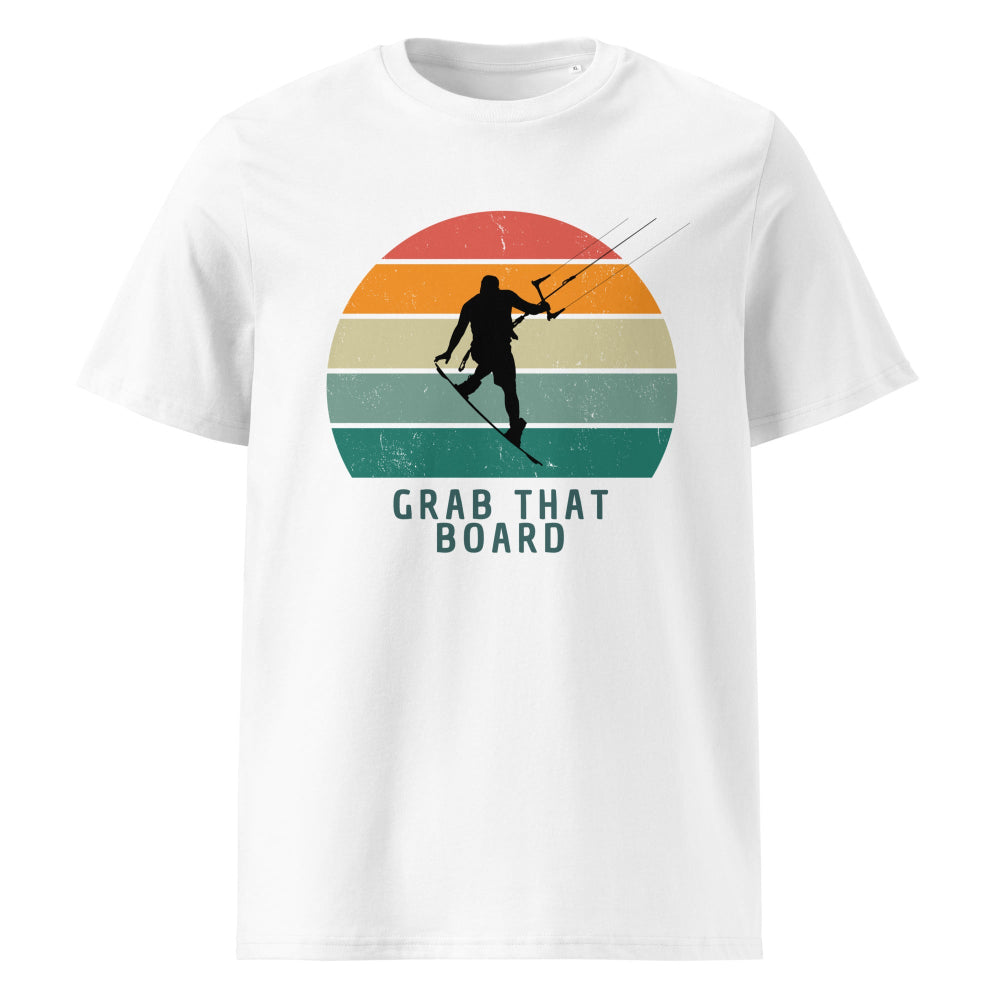 T-Shirt Kitesurf Grab That Board front