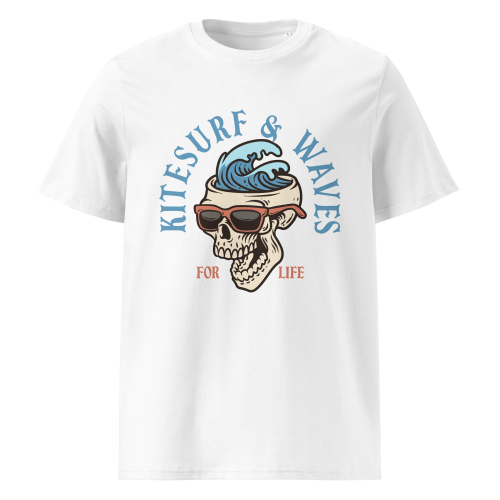 T-Shirt Kitesurf Kitesurf & Waves Front