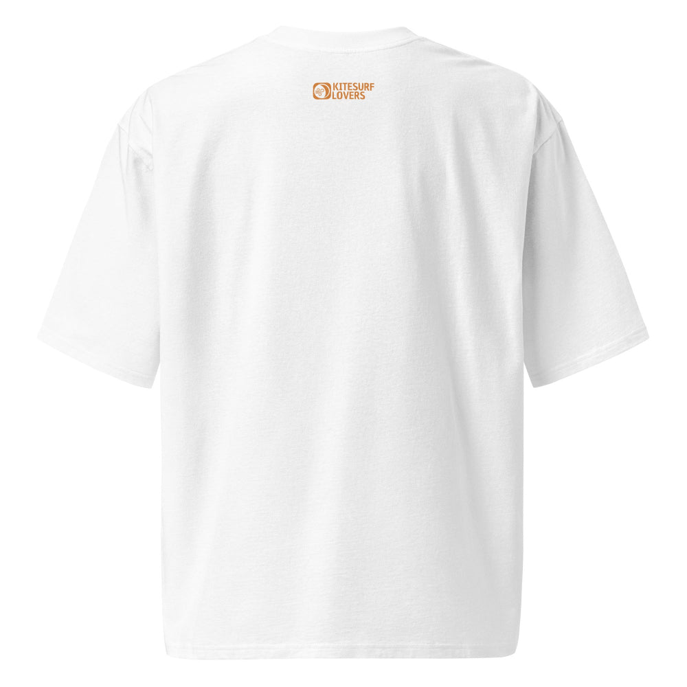 T-Shirt Kitesurf Sunset Chasers Crew Oversized Back