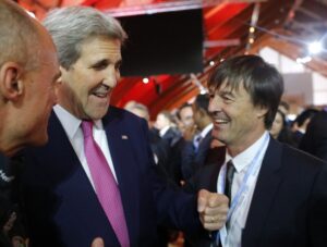 John Kerry et Nicolas Hulot, deux passionnés de Kitesurf