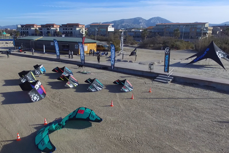 kitesurf slingshot en test à marseille